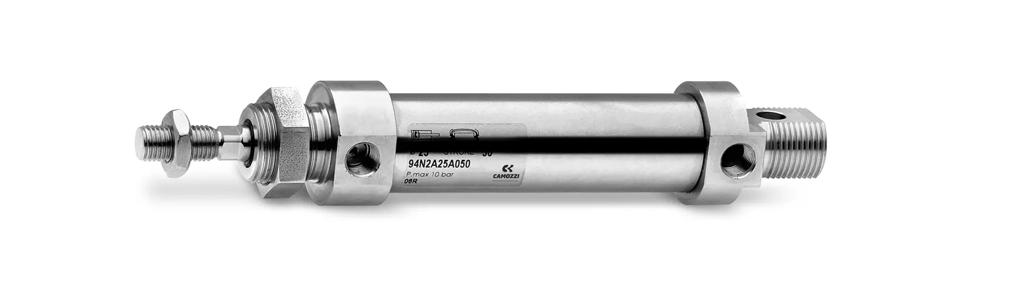 Camozzi 94N2A20A040 ISO6432-Betätiger, Edelstahl, Serie 94
