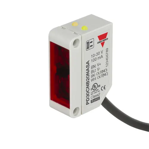 Produktfoto 1 von Carlo Gavazzi PD30CNB20NASA, FOTO BGS RD 200MM NPN NO+N CAB