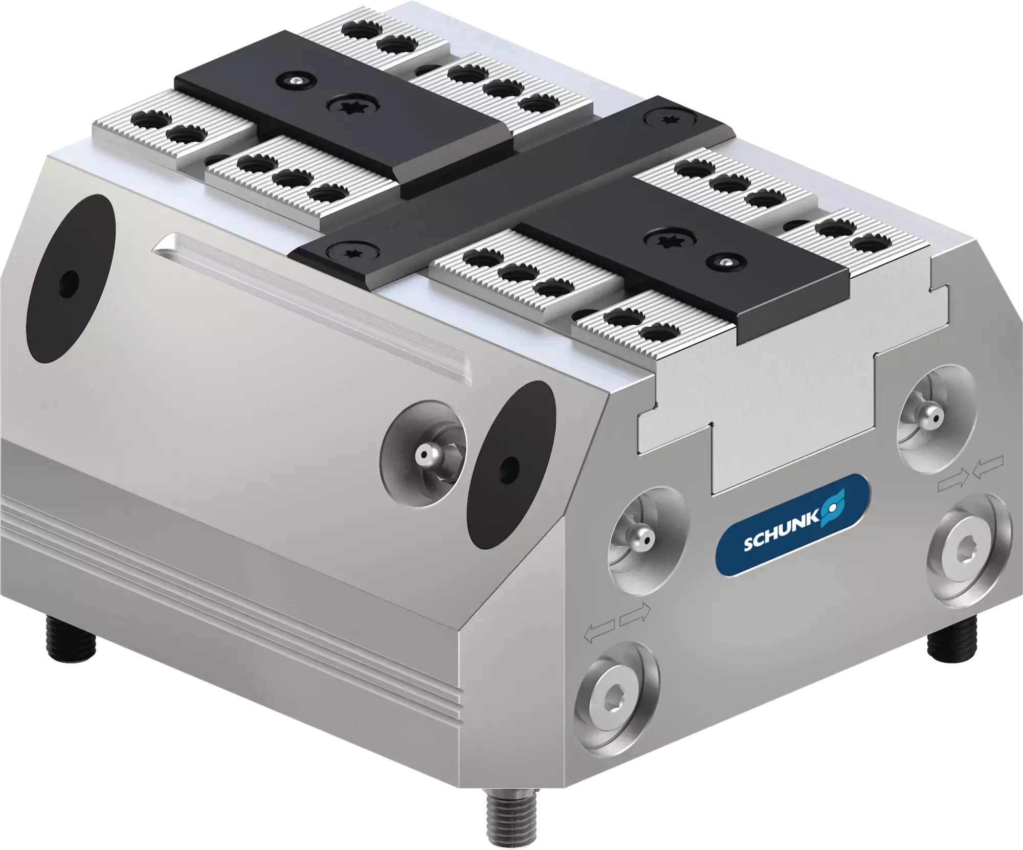 Produktfoto 1 von SCHUNK KSH3 160-Z-PM, Hydraulische 2-Backen-Kraftspannblöcke