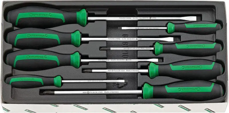 Produktfoto 1 von Stahlwille 96469215, 4692 SATZ DRALL-SCHRAUBENDREHER Schraubendreher-Set