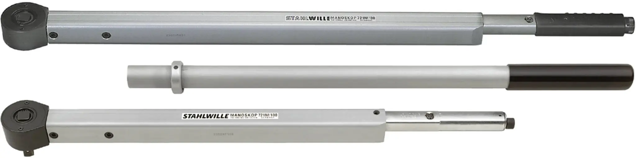 Produktfoto 1 von Stahlwille 96502001, 721NF/100 Drehmomentschlüssel mit Knarre 3/4" 200-1000 Nm