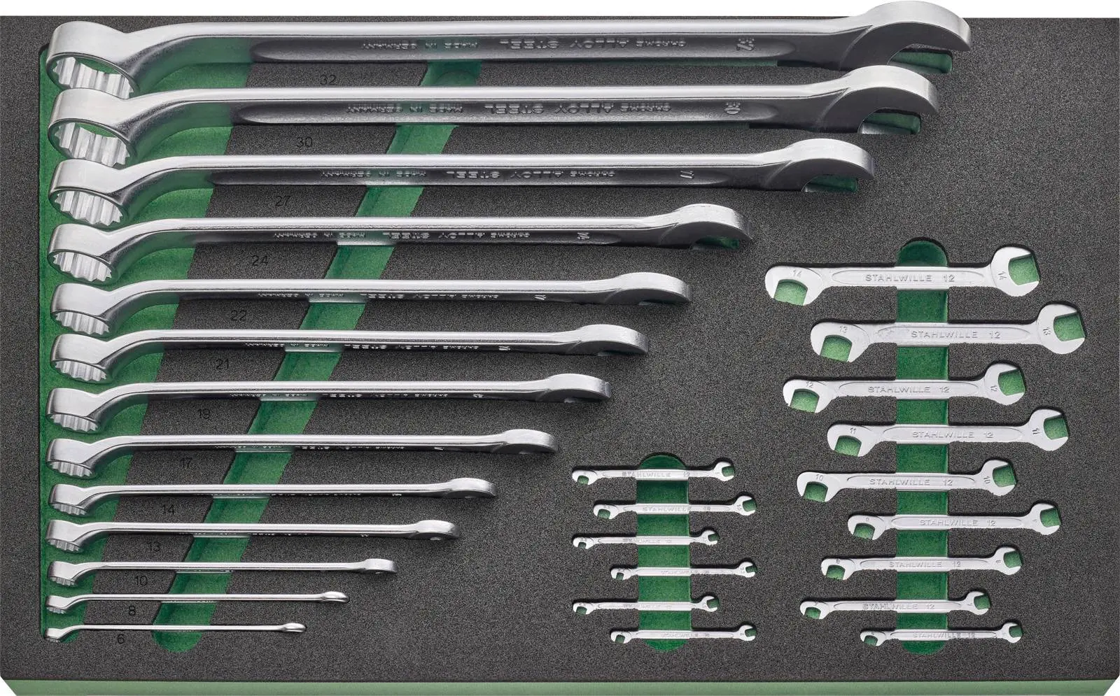 Produktfoto 1 von Stahlwille 96830272, TCS 9 821/28 Schraubendreher-Set