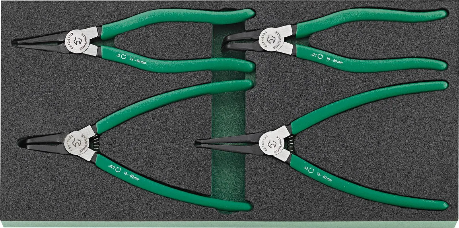 Produktfoto 1 von Stahlwille 96830273, TCS 10 821/4 Werkzeugbox