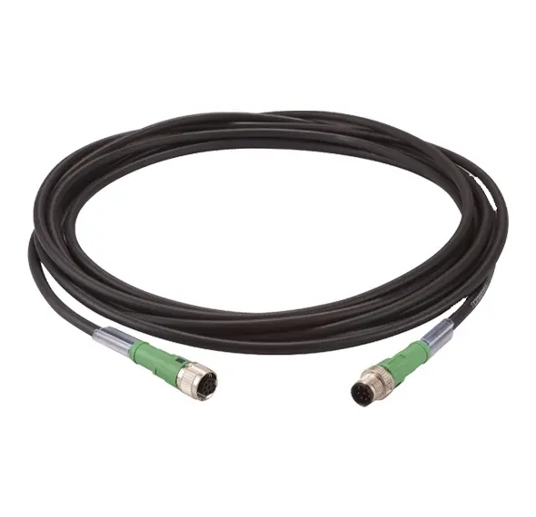 Produktfoto 1 von Werma 960.000.46, 5m Kabel mit M12 Stecker + Buchse