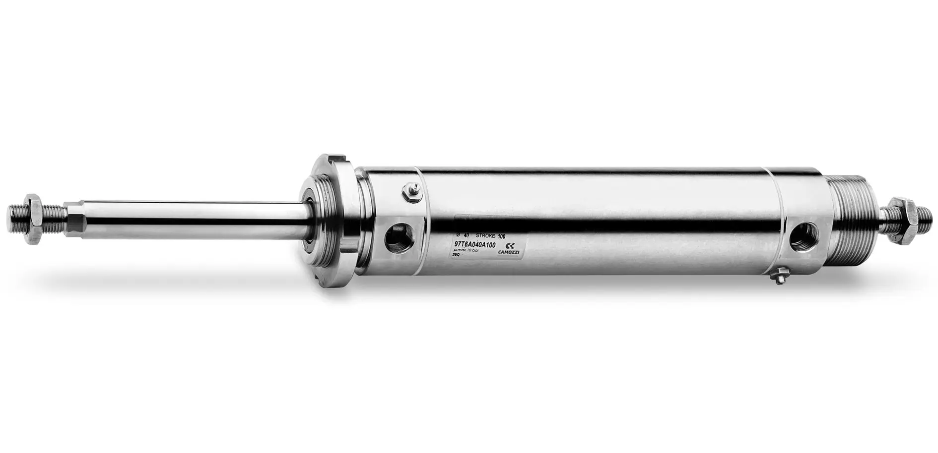 Produktfoto 1 von Camozzi 97T6A032A0025 Runder Stellantrieb, Edelstahl, Serie 97