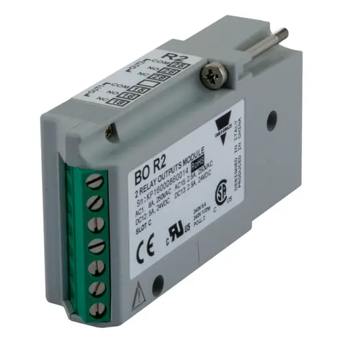 Produktfoto 1 von Carlo Gavazzi BOR2, BOR2 2-RELAIS-AUSGANGSMODUL REV.3