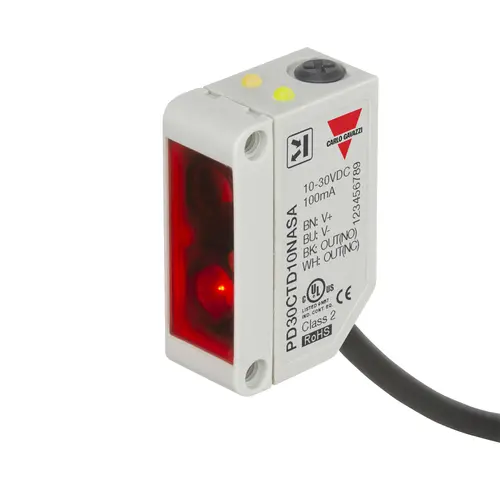Produktfoto 1 von Carlo Gavazzi PD30CTD10NASA, PHOTO DR 1M NPN NO+NC TOP TRIMMER CAB