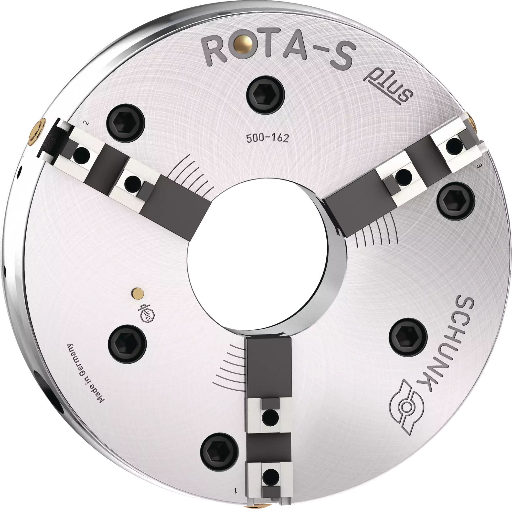 Produktfoto 1 von SCHUNK ROTA-S plus 500-162 Z460-SFG, Handspannfutter mit Backenschnellwechsel