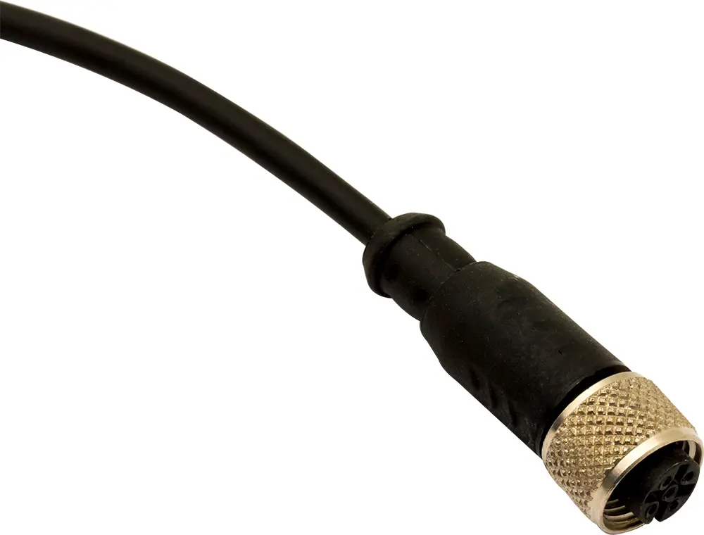 Produktfoto 1 von MD Micro Detectors CD12M/0B-100A1HT, weiblich M12 4-polig/PVC