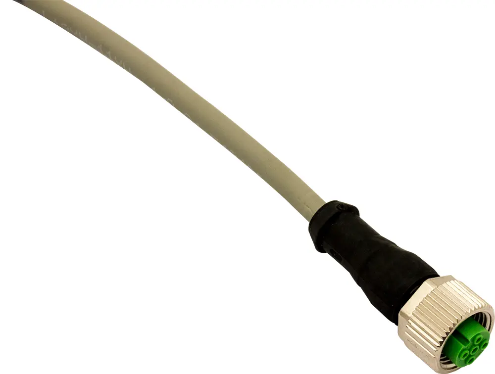 Produktfoto 1 von MD Micro Detectors CD12M/0B-150A5US, weiblich M12 4-polig 15m CSA
