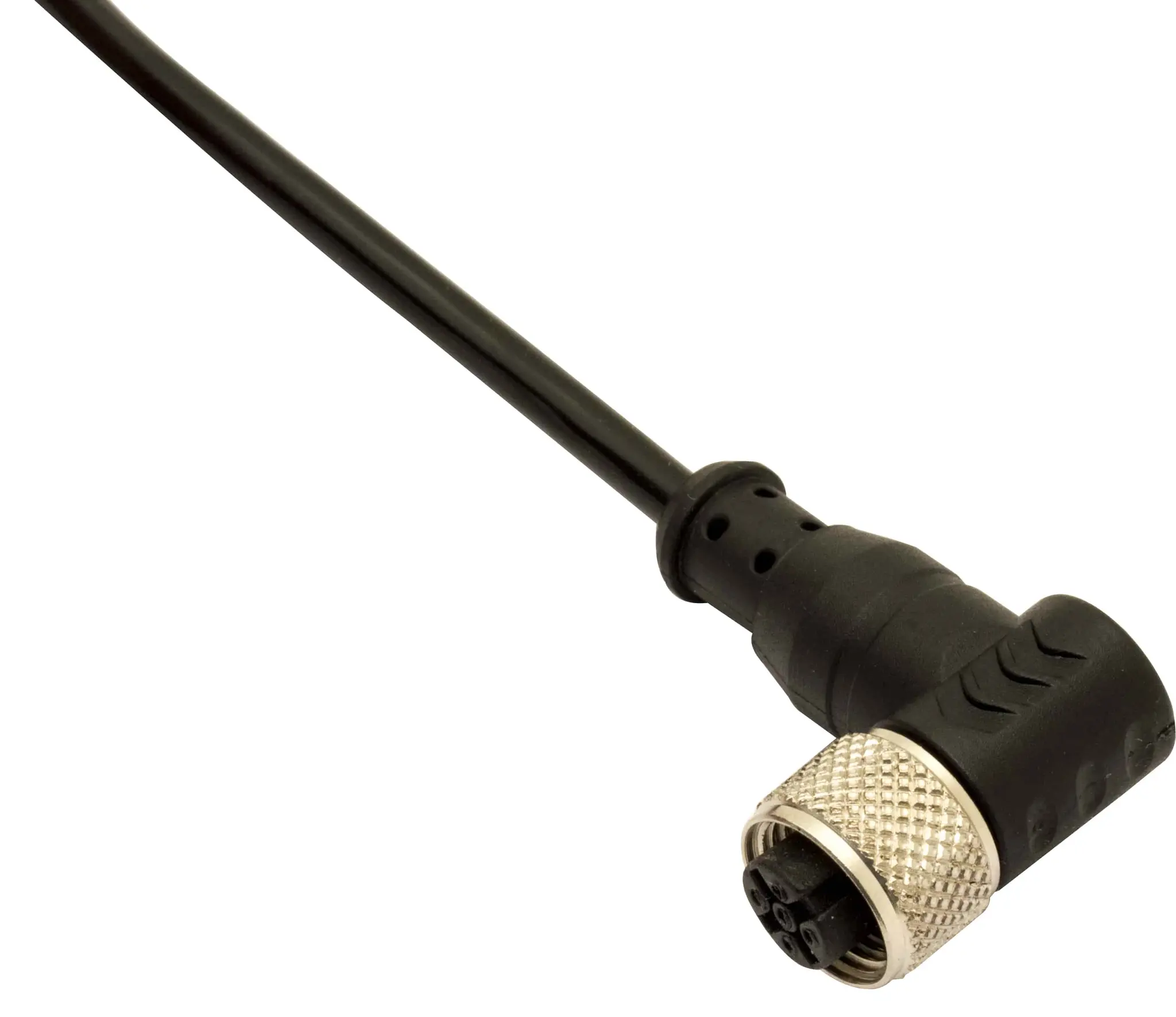 Produktfoto 1 von MD Micro Detectors CD12M/0B-100C1HT, Steckverbinder Buchse M12 4-polig/PVC