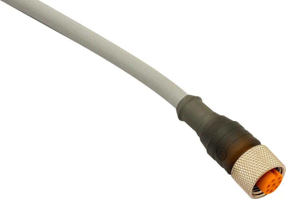 Produktfoto 1 von MD Micro Detectors CD12M/0X-100A5, weiblich M12 8-polig 10m