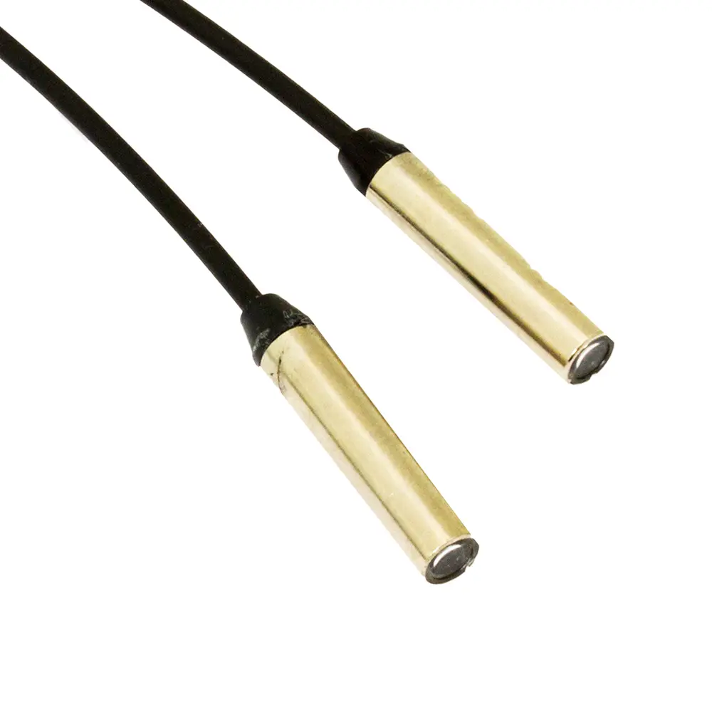 MD Micro Detectors CF/RB9-10, Lichtwellenleiter kürzbar Em./Empfänger 1 m