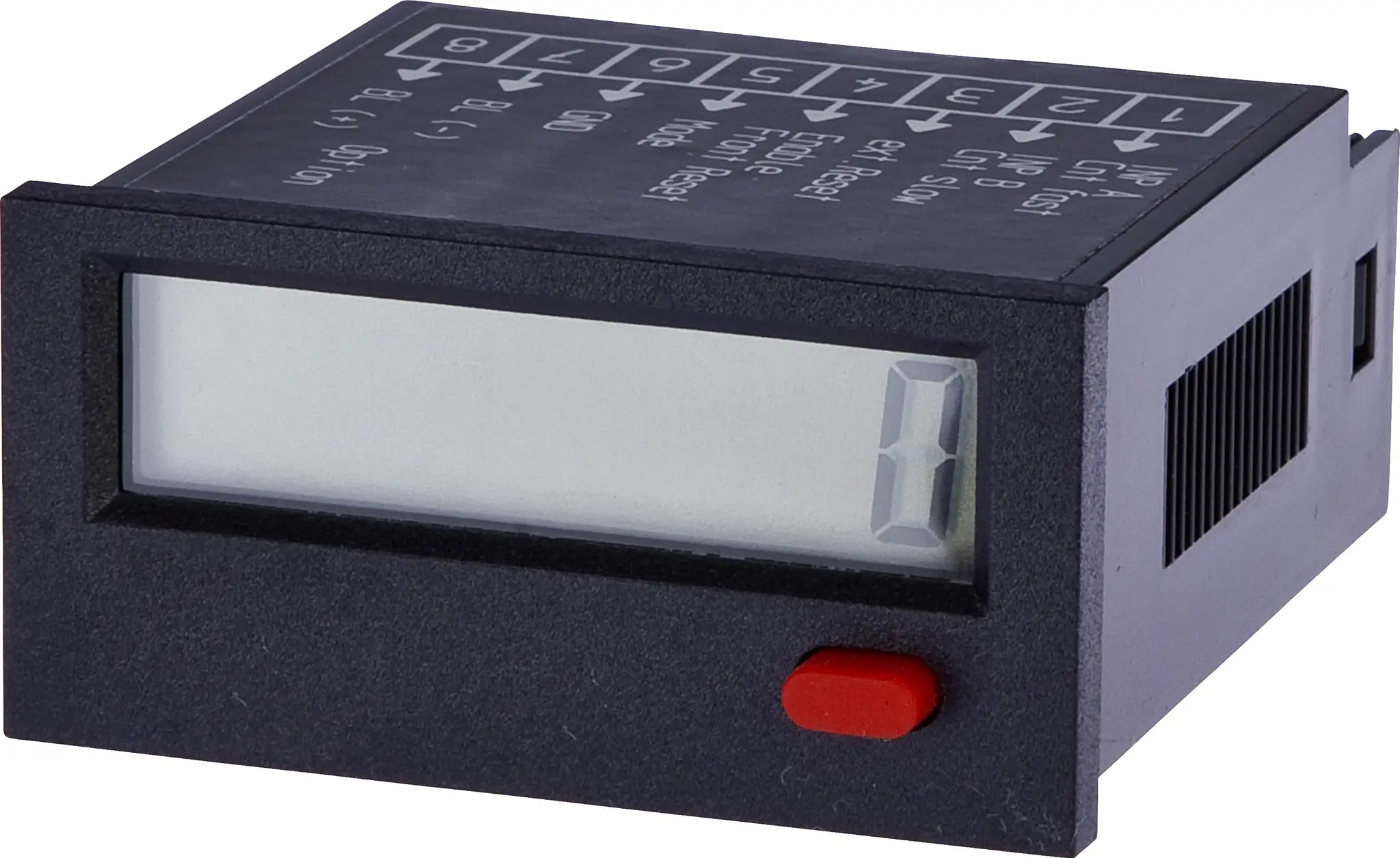 Produktfoto 1 von ipf Electronic CI090110, Zähler Impuls, 24x54x48mm, Anzeige LCD, 12kHz