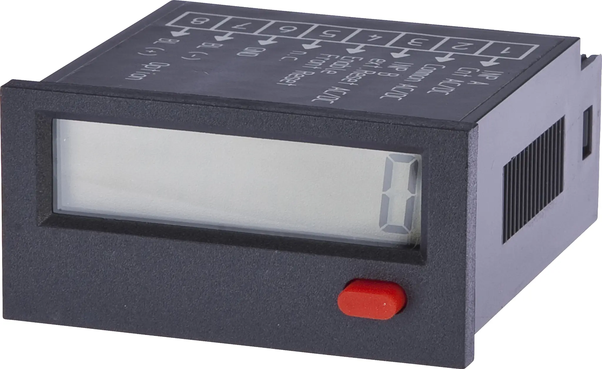 Produktfoto 1 von ipf Electronic CI095400, Zähler Impuls, 24x54x48mm, Anzeige LCD, 0,03kHz