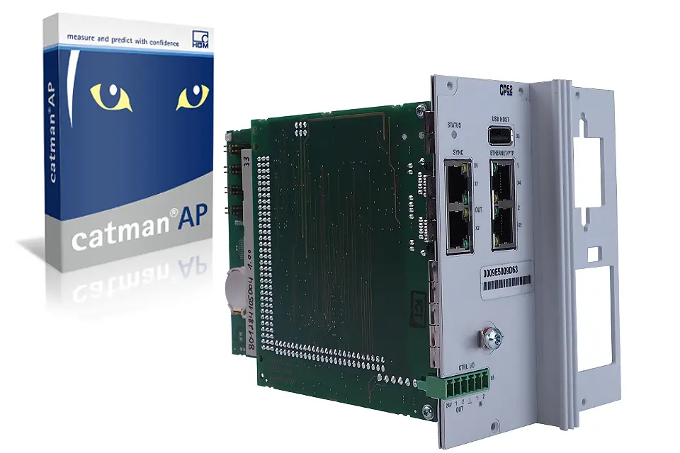 Produktfoto 1 von HBM Messtechnik 1-CP52-PAKAP, Produktpaket mit CP52 und catman®AP