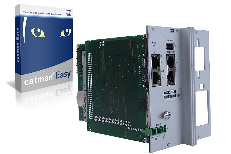 Produktfoto 1 von HBM Messtechnik 1-CP52-PAKEASY, Produktpaket mit CP52 und catman®Easy