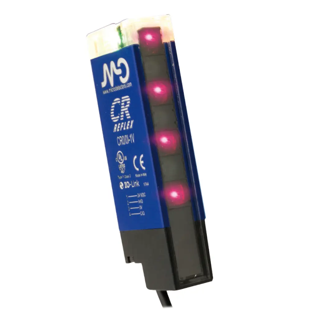 Produktfoto 1 von MD Micro Detectors CR0/0B-1V, Retroreflektierender polarisierter Flächensensor