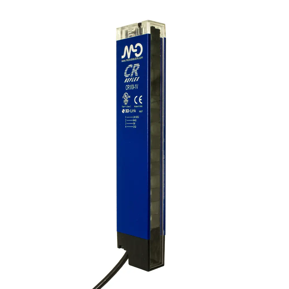 Produktfoto 1 von MD Micro Detectors CR1/0B-1V, Retroreflektierender polarisierter Flächensensor