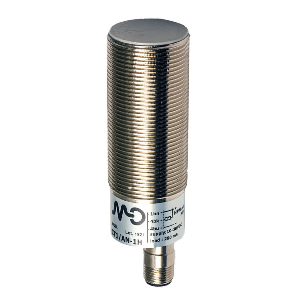 Produktfoto 1 von MD Micro Detectors CT1/AN-1H, Kapazitiver Sensor M30 geschirmt NO/NPN