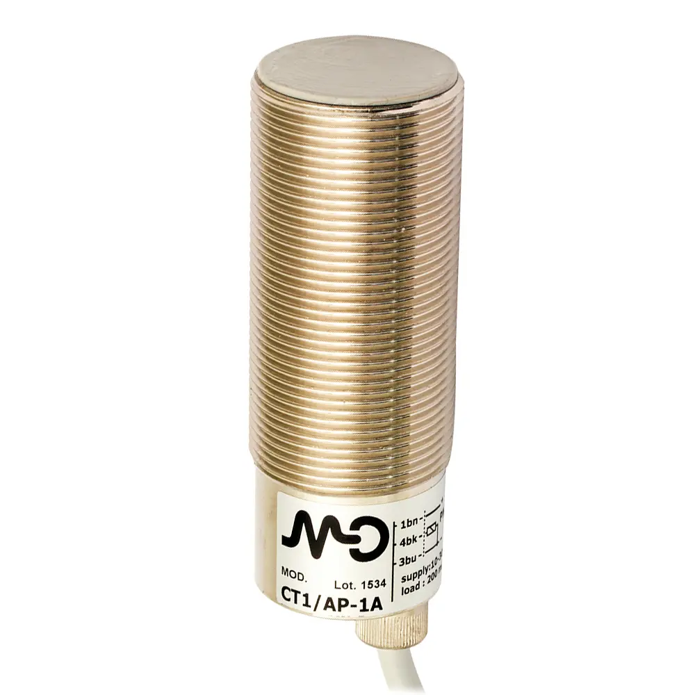 Produktfoto 1 von MD Micro Detectors CT1/AN-1A, Kapazitiver Sensor M30 geschirmt NO/NPN