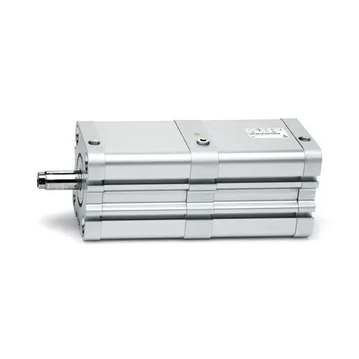Produktfoto 1 von Camozzi 32M2A063A080N2 ISO21287 Kompakt-Doppelwirkend Tandem/Mehrhub