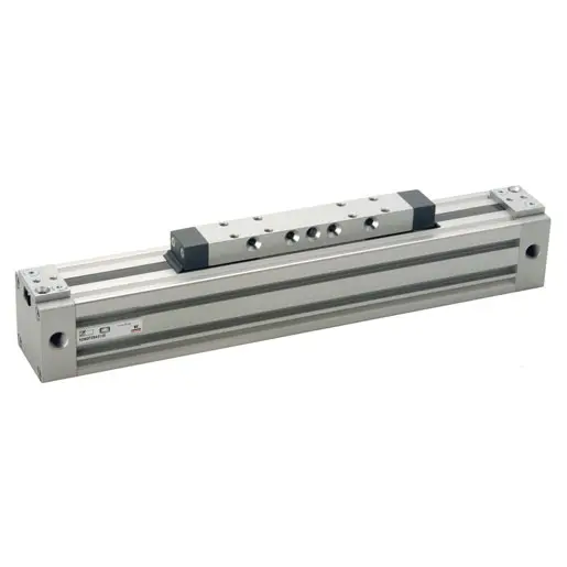 Camozzi 52M2P25A3510 Kolbenstangenloser Zylinder, gedämpft, Serie 52