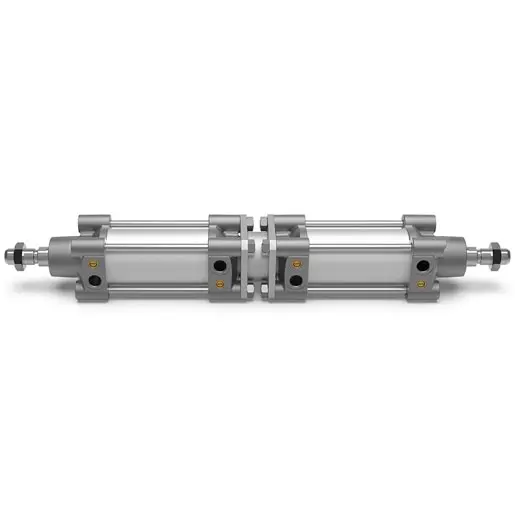 Produktfoto 1 von Camozzi 63MT9F050A0050 ISO15552-Aktuator, Aluminiumprofil und -rohr, Serie 63