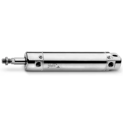 Camozzi 97M2A032A0150 Runder Stellantrieb, Edelstahl, Serie 97