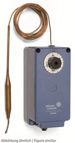 Produktfoto 1 von Johnson Controls A19ARC-9101, Thermostat -5/+28 1 Wechsler, IP65