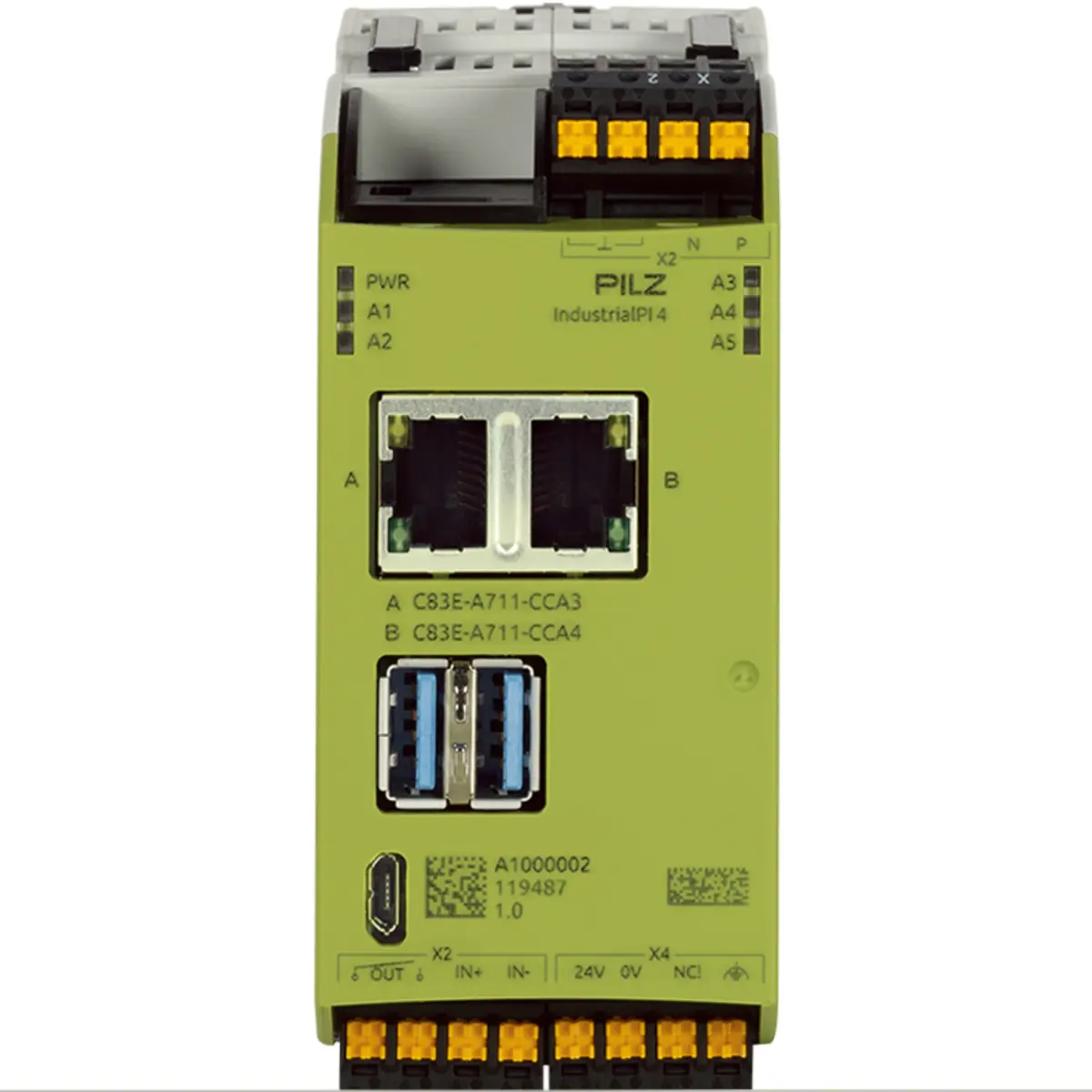 Produktfoto 1 von PILZ IndustrialPI 4 4GB 32GB, P\n: A1000002