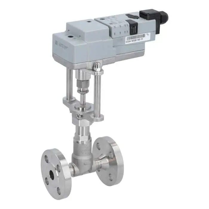 Produktfoto 1 von END Armaturen ANBKL300371015/04-FL, Motorregel-Nadelventil, DN15, FL, 24VAC/DC