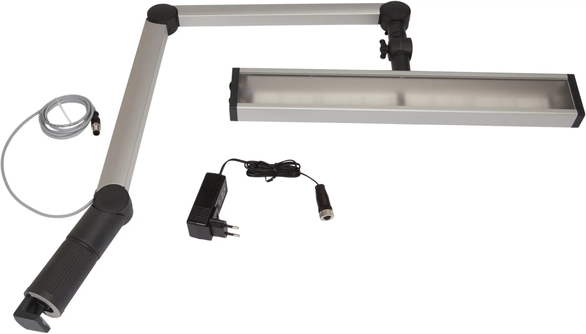 Produktfoto 1 von ipf Electronic AO000511, LED Arbeitsplatzleuchte, 35x545x85mm, Weißlicht, 27W