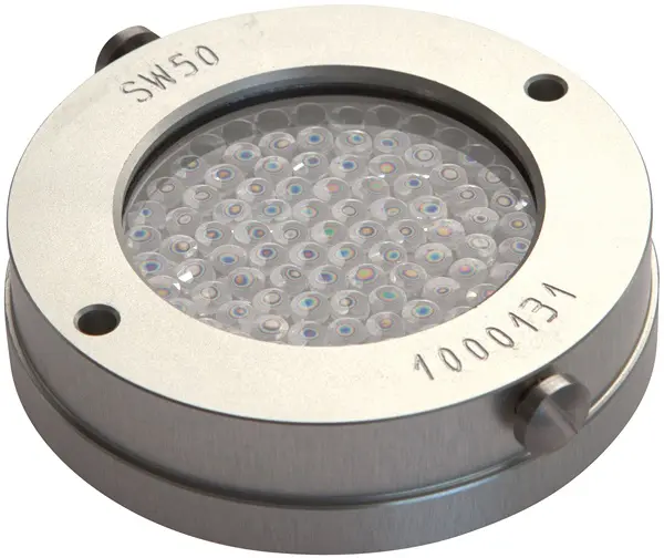 Produktfoto 1 von ipf Electronic AO000251, Zubehör Optisch, Reflektor, Ø80mm 20hoch, Schraubloch