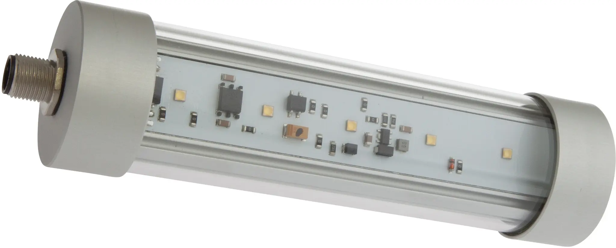 Produktfoto 1 von ipf Electronic AO000303, LED Maschinenleuchte, Ø45mm 160lang, Weißlicht, 6W