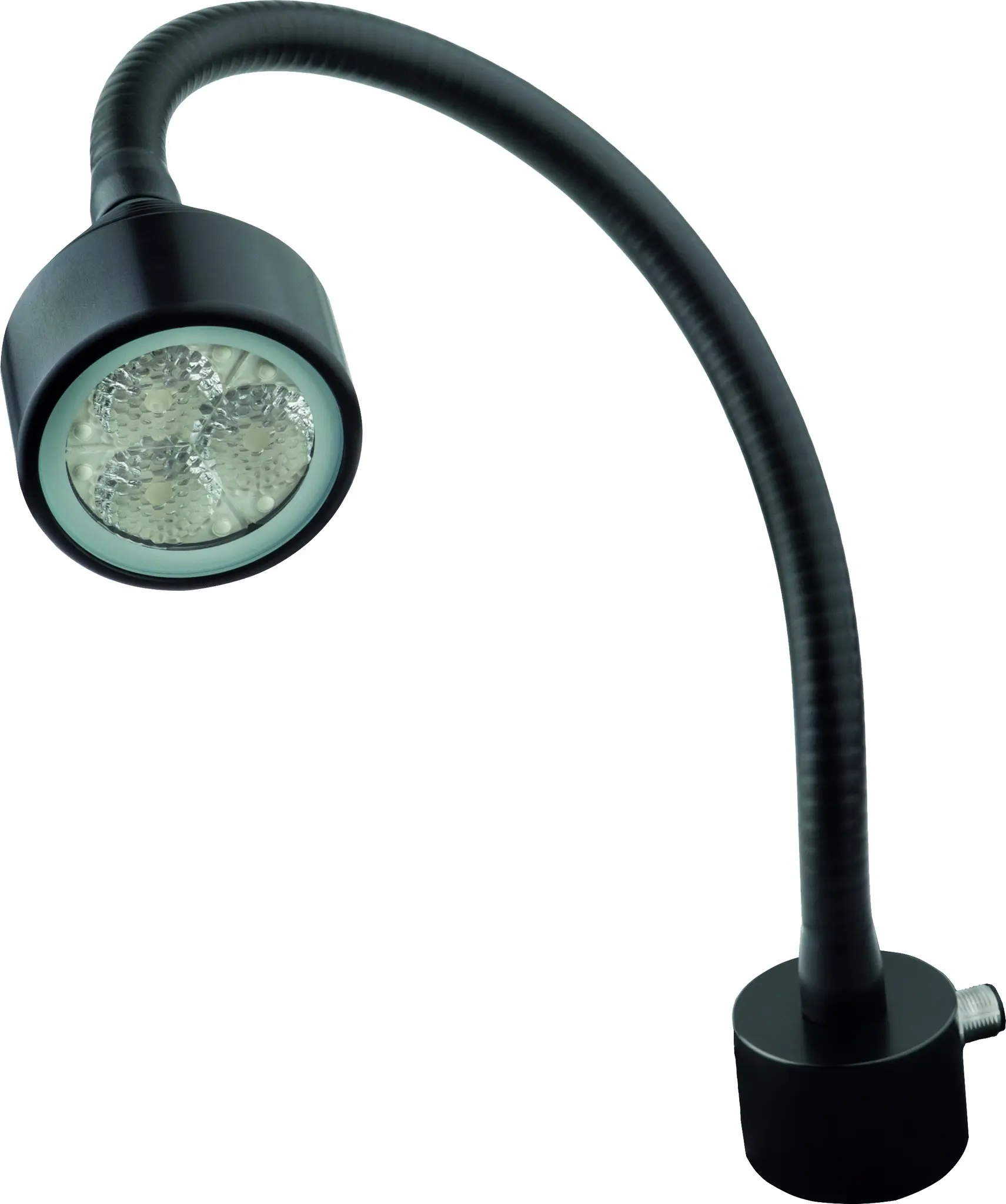 Produktfoto 1 von ipf Electronic AO000318, LED Schwanenhalsleuchte, Ø65mm 400lang, Weißlicht, 5W