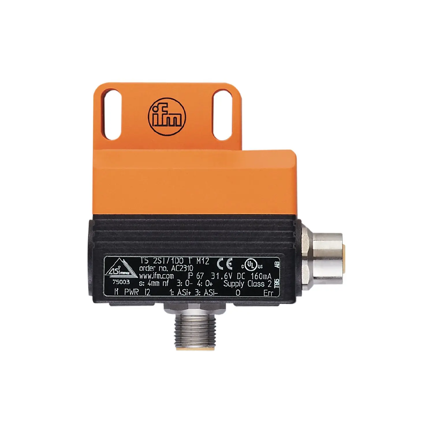 Produktfoto 1 von ifm Electronic AC2310 AS Interface Doppelsensor für pneumatische Schwenkantriebe
