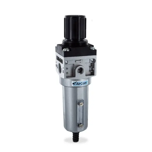 AirCom BD-04M, Filterdruckregler Serie "D" mit Halbautomat, ohne Manometer