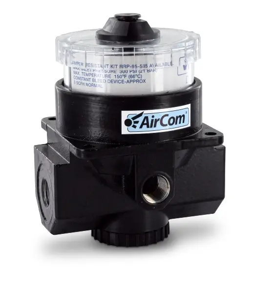 Produktfoto 1 von AirCom R21-C3-L, Mano-Druckregler mit 270° Handrad, verriegelbar