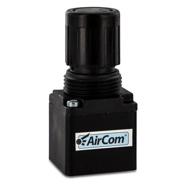 AirCom R308-P0B, Miniatur-Druckregler 30 mm x 30 mm