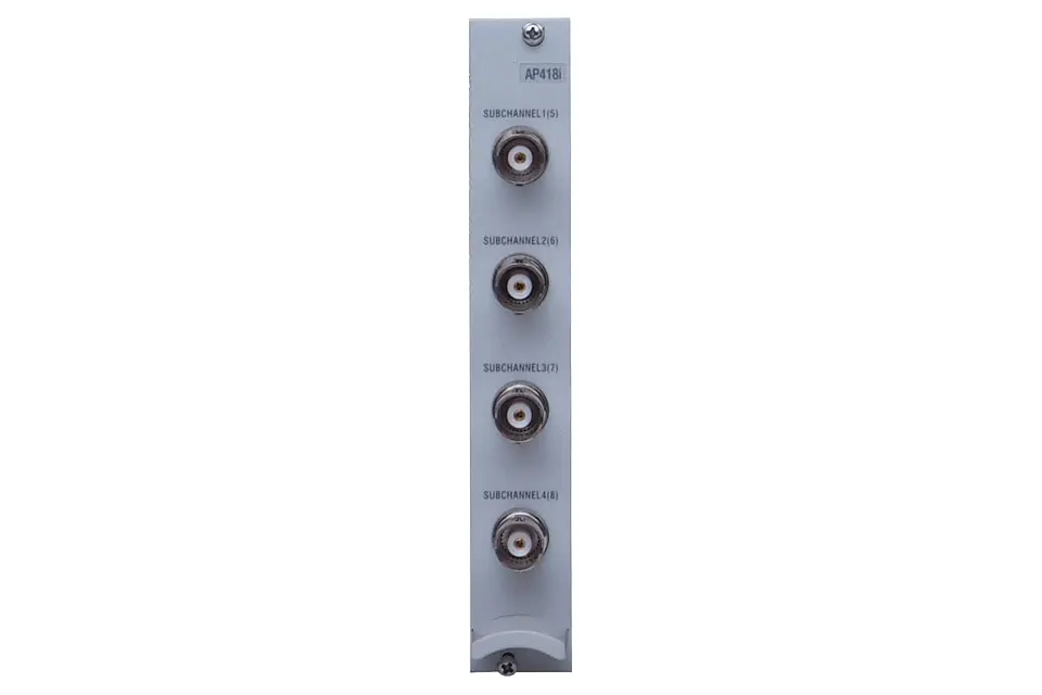 Produktfoto 1 von HBM Messtechnik 1-AP418I, Anschlussplatte für 4 Piezo-Aufnehmer