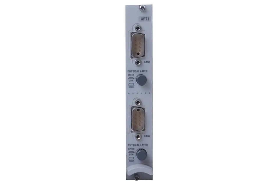 Produktfoto 1 von HBM Messtechnik 1-AP71, Anschlussplatte für 2 CAN-Busse