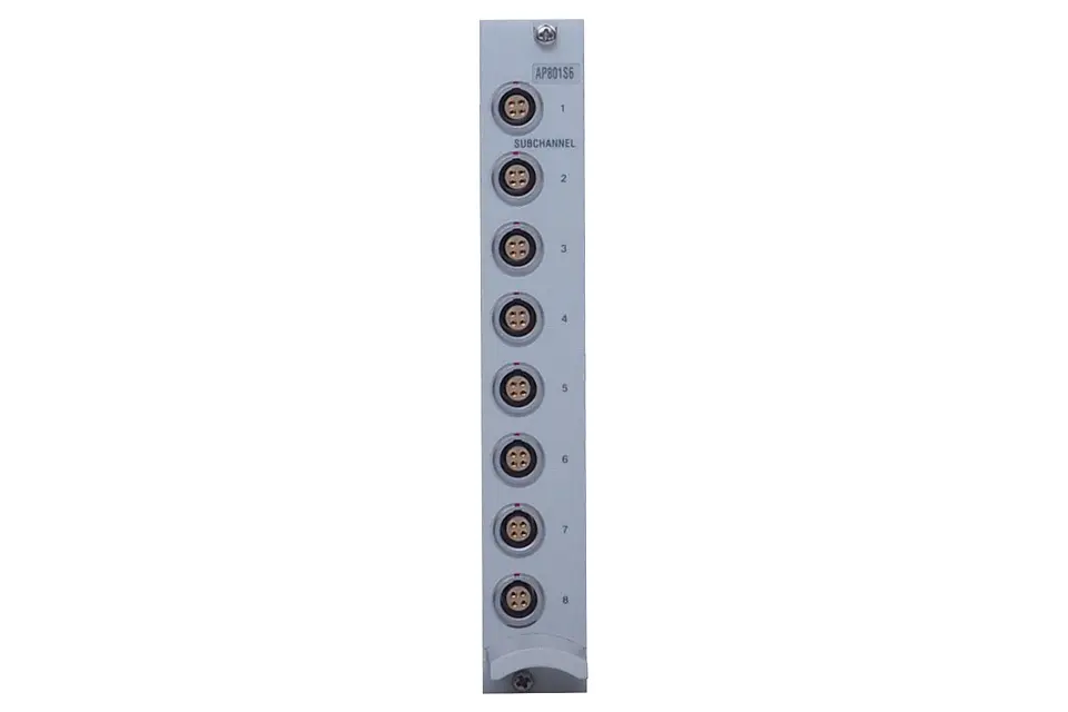 Produktfoto 1 von HBM Messtechnik 1-AP801S6, Anschlussplatte für 8 Spannungen, Lemo