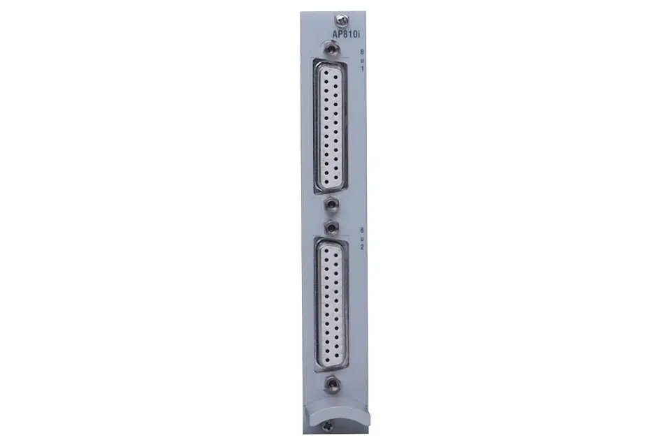 Produktfoto 1 von HBM Messtechnik 1-AP810I, Anschlussplatte für 8 Voll-/Halbbrücken