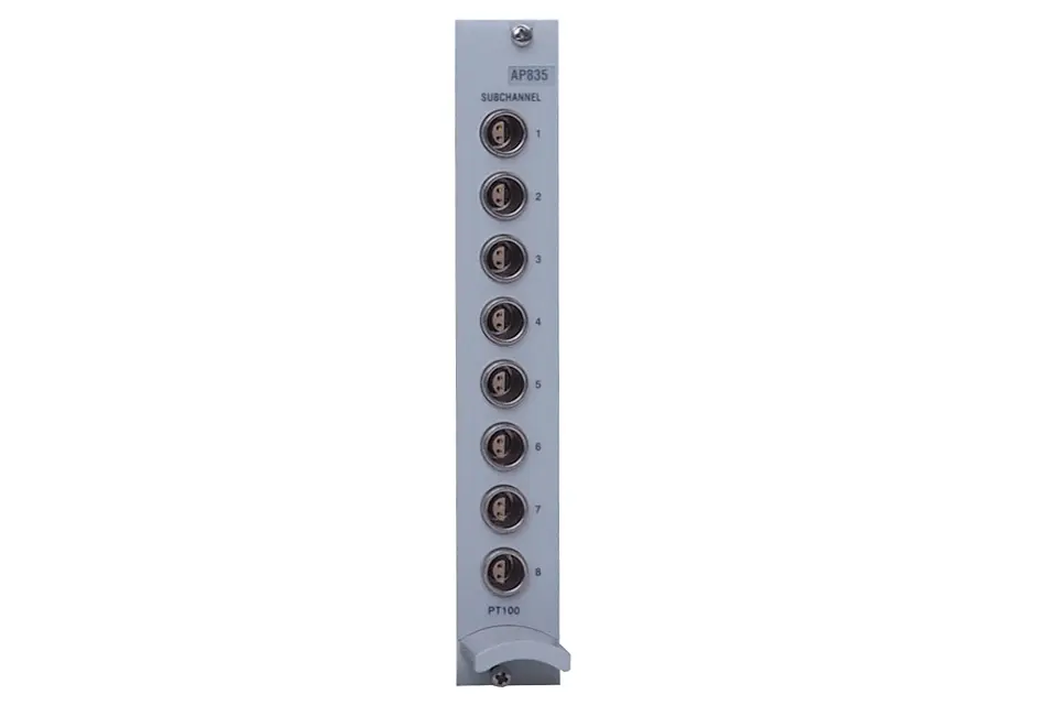 Produktfoto 1 von HBM Messtechnik 1-AP835, Anschlussplatte für 8 Pt100, Lemo