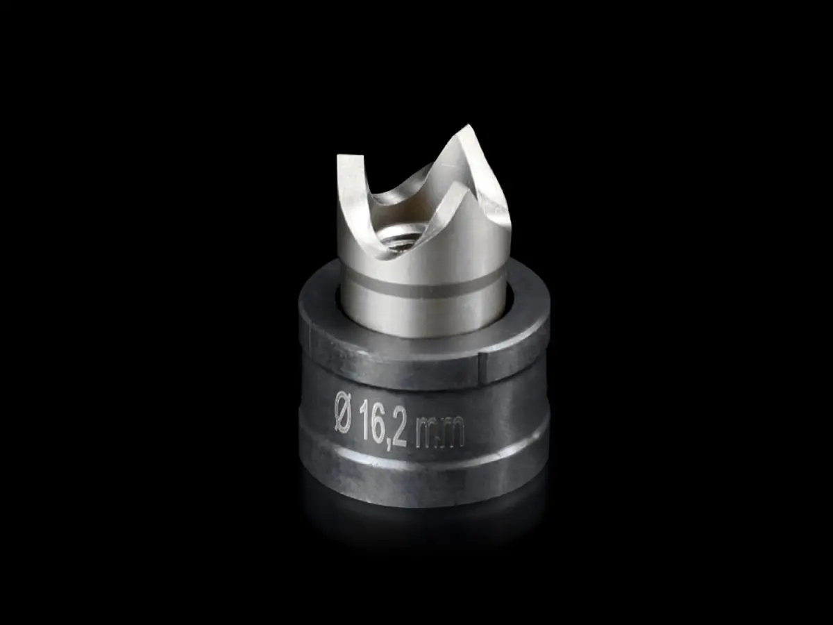 Produktfoto 1 von Rittal AS 4055.116, 4055116 Splitter hole punch, round for stainless steel, round, with triple splitting
