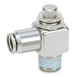 Produktfoto 1 von SMC ASG620F-04-12S Drosselventil, Edelstahl, Winkel - ASG