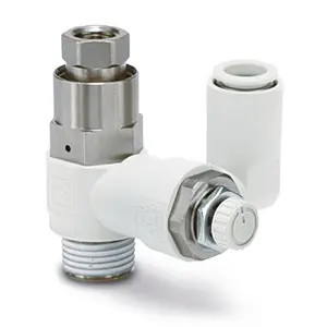 Produktfoto 1 von SMC ASP630F-N04-11S, Drosselrückschlagventil mit Pilotventil