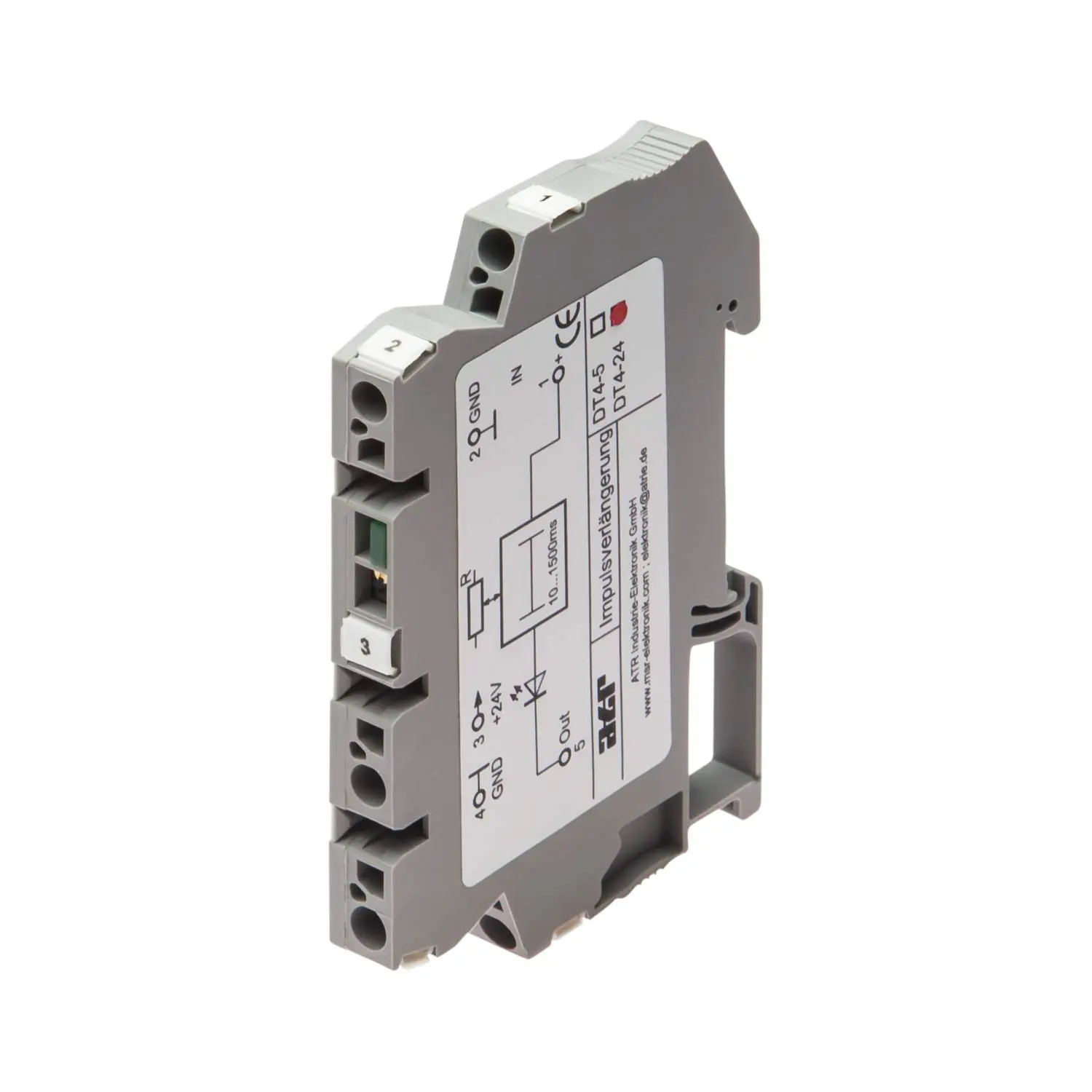 Produktfoto 1 von SIEMPELKAMP Einstellbare Impulsverlängerung DT4, 24V
