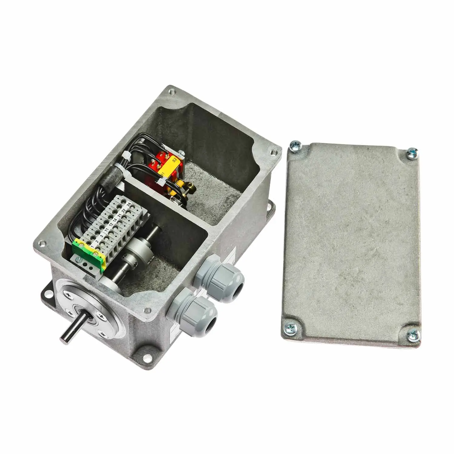 Produktfoto 1 von SIEMPELKAMP UG31-2, Tänzerpotentiometer UG31, 2kΩ / Endshalter: 2